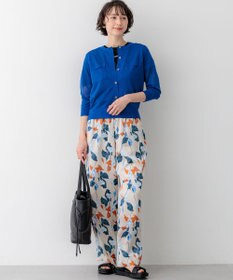 23区 【先行予約/WEB&一部店舗限定カラーあり】シャイニーシアー フラップポケット カーディガン