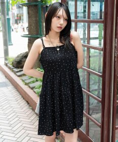 WEGO ティアードキャミワンピース