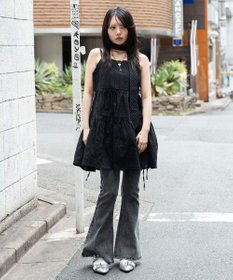WEGO ティアードキャミワンピース