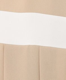 GRACE CONTINENTAL ラインバイカラードレス