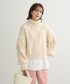 Green Parks ・ｓｗｉｎｇ　ｂｙ　フリンジタートルニット