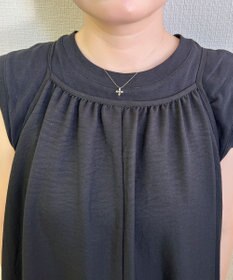 Phoebe 【金属アレルギー対応】フォーペタルズビジューネックレス/ニッケルフリー ゴールド