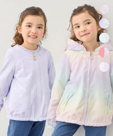 ANY KIDS 【フード取り外し/洗濯機可能】撥水加工リバーシブルゾン