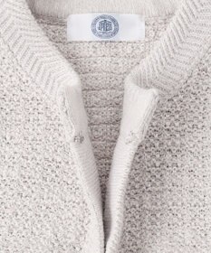 J.PRESS LADIES 【WEB限定カラーあり・洗える】TWEED ニット ジャケット