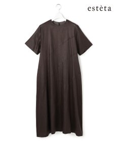 23区 【エステータ】チンツリネン Aライン フレアワンピース