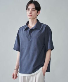 WEGO リネンライクスキッパーシャツ（SS）