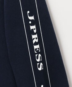 J.PRESS KIDS 【140-170cm】切替×袖プリント 長袖Tシャツ