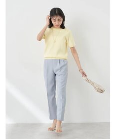 earth music&ecology 接触冷感テーパードパンツ