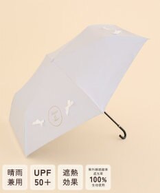 Maison de FLEUR 遮光&UV CUT リボン折りたたみ傘