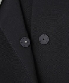 ICB 【洗える・ブラックフォーマル】 TaPeダブルクロス ケープコート