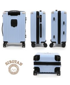 Mother garden しろたん スーツケース  エンブレム《水色》