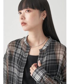 earth music&ecology シアーチェックシャツ