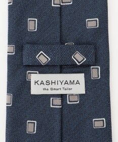 KASHIYAMA KASHIYAMAオリジナル【JAPAN MADE】ジオメタリックネクタイ