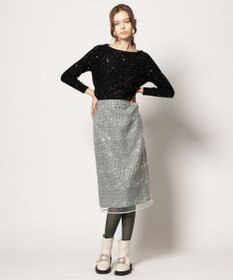 TOCCA SPANGLE OF FLOWER スカート