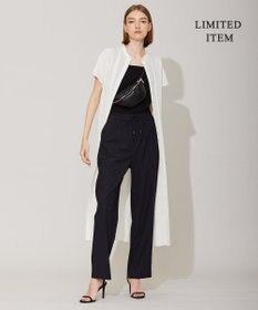 ICB L 【WEB限定・洗える】 ブロードステッチリブ タンクトップ