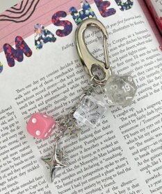 WEGO ダイスモチ－フセットキーホルダー