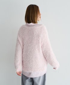 YECCA VECCA ラメ混シャギーニット