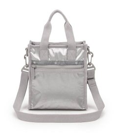 LeSportsac MINI N/S TOTE/フロストシルバーシャイン