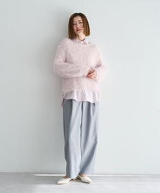 YECCA VECCA ラメ混シャギーニット