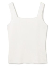 uncrave リネンニット スクエアタンクトップ