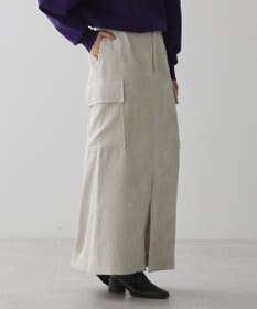 AMERICAN HOLIC コーデュロイサイドポケットタイトスカート