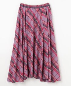 ANY 【ウエストゴム】マドラスチェック スカート