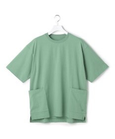 J.PRESS YORK STREET 【UNISEX】サイドポケット クルーネックTシャツ