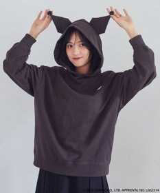 earth music&ecology マイメロディ＆クロミ／ｅａｒｔｈ　耳付きフーディー