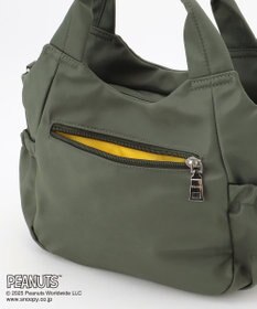 Y'SACCS SNOOPYデザイン　ギャザー2wayミニトート