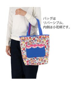 tsumori chisato CARRY ダイヤモンドフラワー トートバッグ リバーシブル 花柄