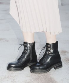 BONTRE 【LucaGrossi/ルカグロッシ】レースアップサイドジップショートブーツ