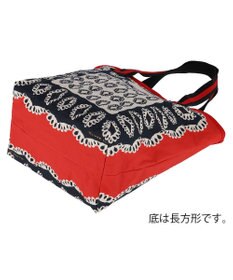 tsumori chisato CARRY ダイヤモンドフラワー トートバッグ リバーシブル 花柄