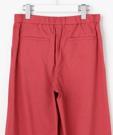 J.PRESS LADIES L 【WEB限定・人気素材・セットアップ対応】セルロースリネンストレッチ ワイドストレート パンツ