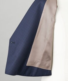 GOTAIRIKU WEB&一部店舗限定【DORMEUIL/ドーメル】IMPERIALJADE/インペリアルジェイド 通年 3ピーススーツ（ネイビー×格子）