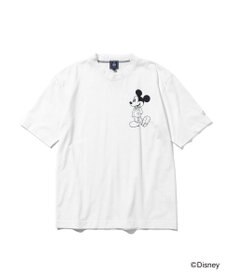 J.PRESS MEN 【DISNEY COLLECTION】【UNISEX】ワンポイント Tシャツ / ミッキ－マウス