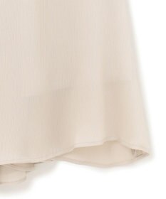 23区 【一部店舗限定/洗える】クレープシフォン フレア スカート