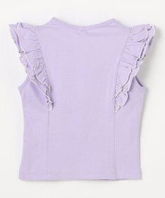 組曲 KIDS 【110-140㎝】 フルールフリルTシャツ