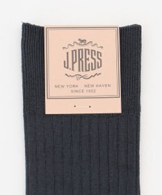 J.PRESS MEN 【定番】ハイゲージリブ ソックス