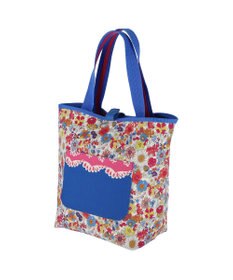 tsumori chisato CARRY ダイヤモンドフラワー トートバッグ リバーシブル 花柄