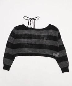 WEGO モヘアタッチ2WAYワンショルニット