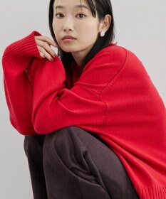 AMERICAN HOLIC バイパチモックネックニットプルオーバー