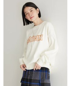 AMERICAN HOLIC 発泡ロゴポンチプルオーバー