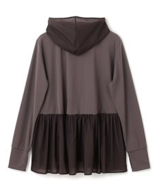 UNFILO 【ZIP!放映】 ラッシュガード ペプラムフーディ