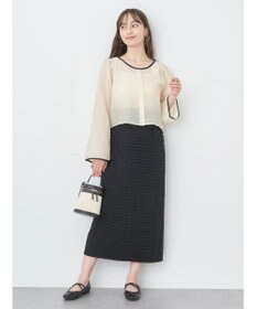 earth music&ecology シアーパイピングシャツ