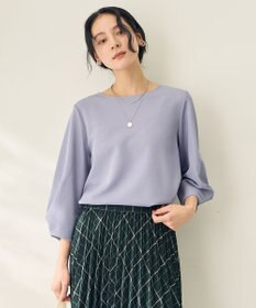 ANY コンフォータブル袖タックブラウス