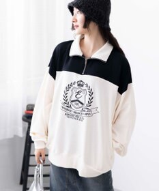 WEGO ハーフジップ切り替えBIBPO