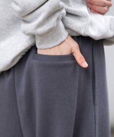 WEGO 【ユニセックス着用ITEM/MLサイズ展開/ウエストゴム】ボンディングスウェットパンツ