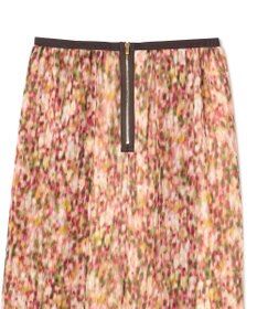 BEIGE， 【洗える】BORONIA / フラワーシフォンロングスカート