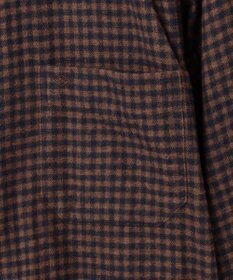 JOSEPH ABBOUD 【柔らかな肌触り/暖かい】 ラフィーコットンフランネルシャツ