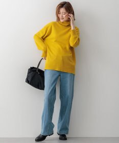 23区 ピュアカシミヤ タートルネック  ニット